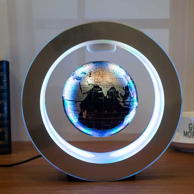 Round LED World Map Floating Globe Magnetic Levitation Light Anti Gravity Magic What Else You Got?