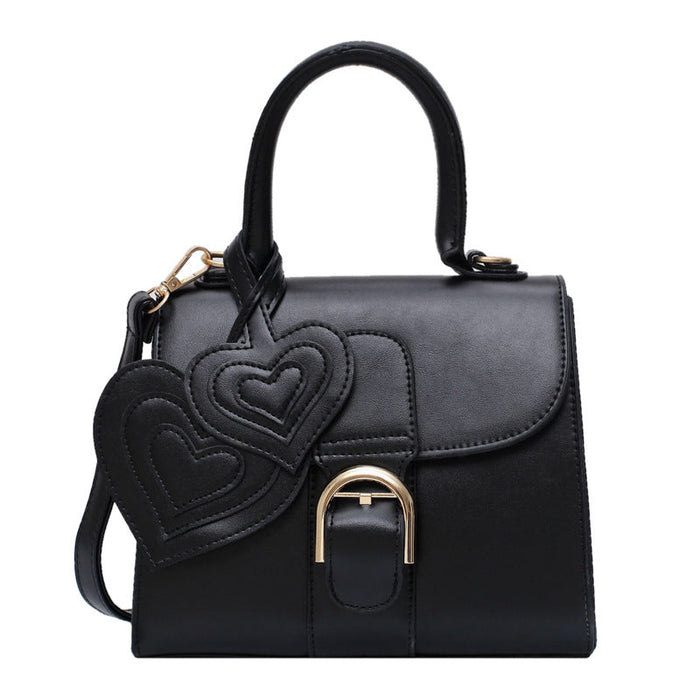 Elegant PU Leather Mini Handbag – Compact Zipper Crossbody Bag