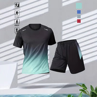 Radiant Grace Fitness Set: Summer Casual Top & Shorts Combo - Glorify God Through Movement