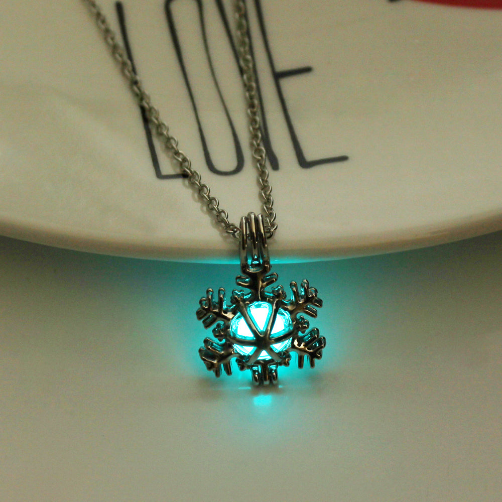 Glow‑in‑the‑Dark Snowflake Necklace What Else You Got?