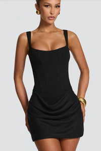 Divine Elegance: Sleeveless Corset Party & Wedding Dress in Radiant Summer Colors