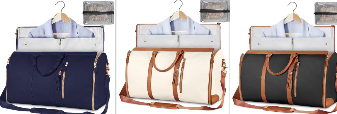 Large Capacity Travel Duffle Bag Women's Handbag Folding Suit Bag Waterproof Clothes Totes What Else You Got?