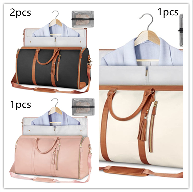 Large Capacity Travel Duffle Bag Women's Handbag Folding Suit Bag Waterproof Clothes Totes What Else You Got?