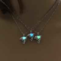 Glowing Dolphin Necklace - Shine Your Light