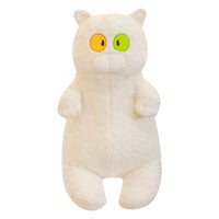 Adorable Kitty Doll Interpupil Cat Plush Throw Pillow - Soft & Cuddly Decor for Home & Gift