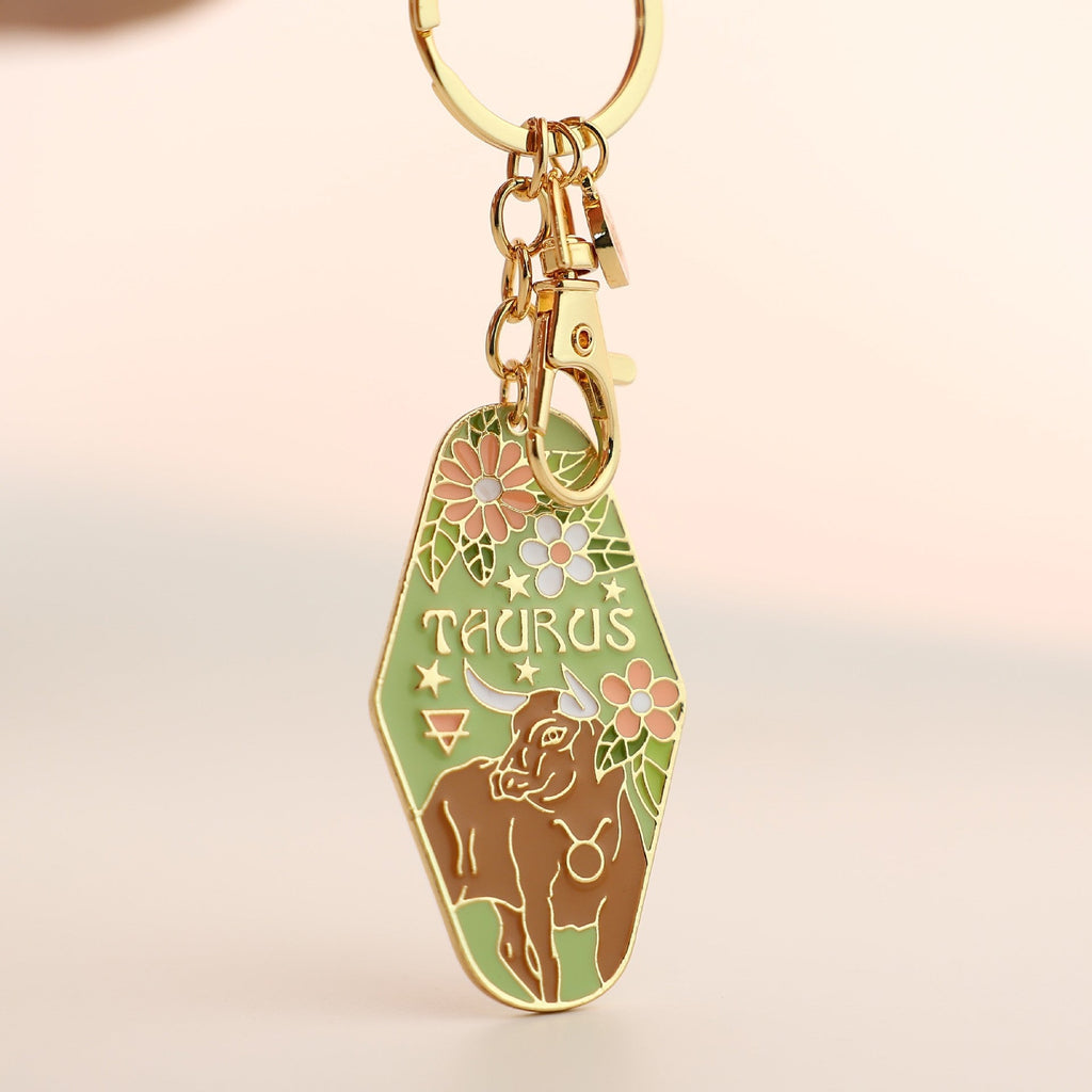 Zodiac Sign Metal Enamel Birthday Keychain What Else You Got?