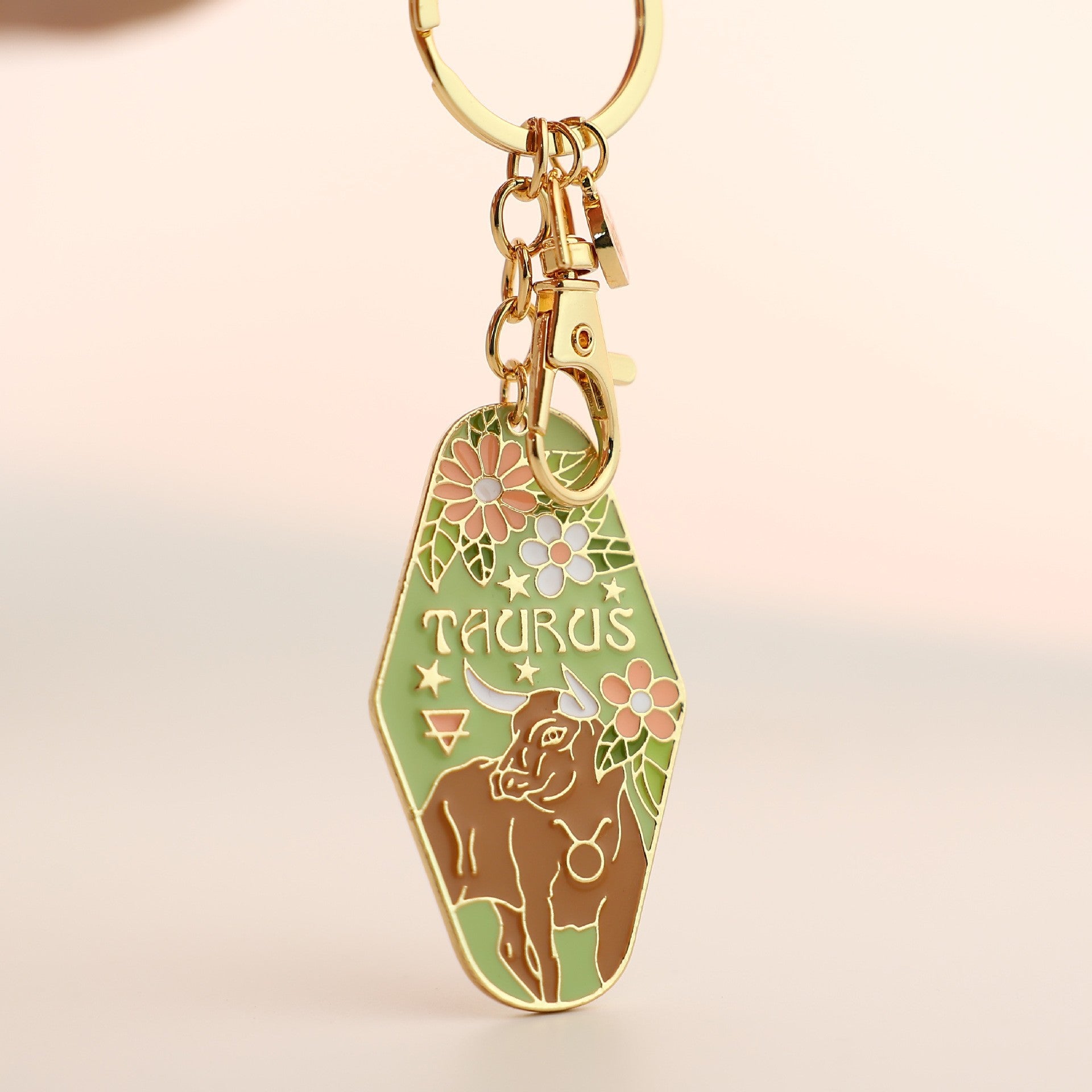 Zodiac Sign Metal Enamel Birthday Keychain What Else You Got?