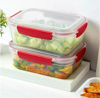 5-Pack Airtight Food Storage Containers – BPA-Free, Stackable & Leak-Proof Meal Prep Set