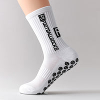 Non-Slip Athletic Socks with Nylon Dot Grip - Stay Steady in Faith & Fitness