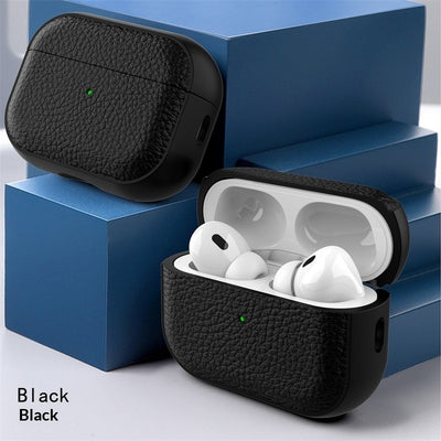 Fingerprint-Pattern Earbuds Case – Soft Silicone Case for AirPods