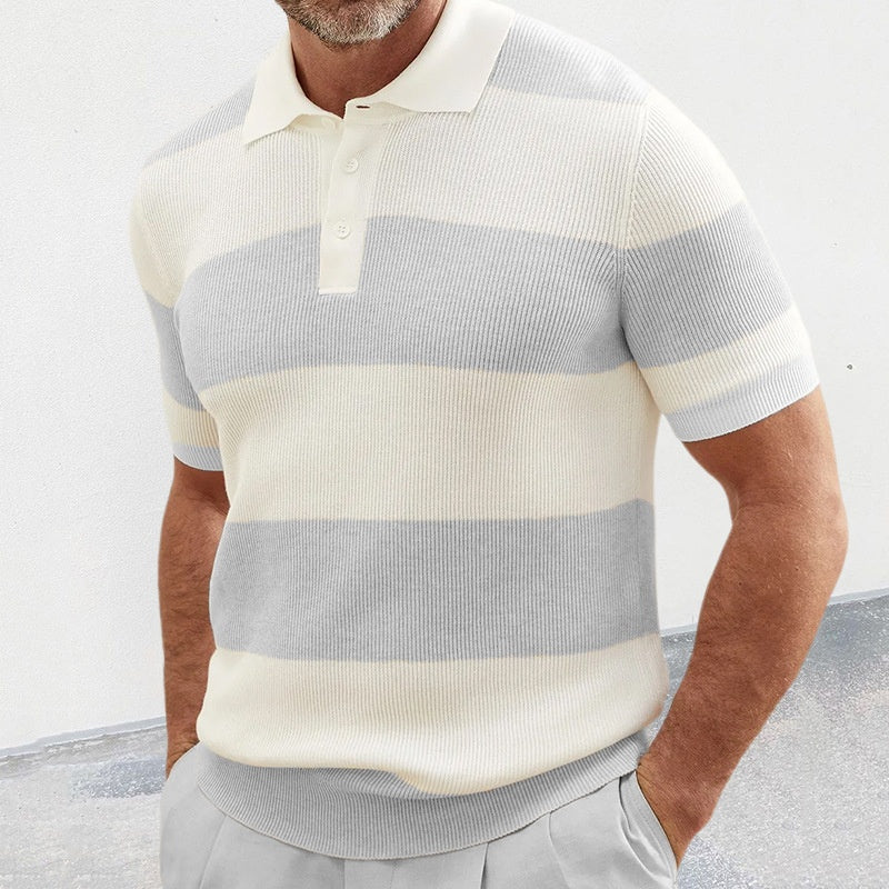 Mens Clothing Summer Fashion Lapel Sweater Short Sleeve Men Clothing Men Wears What Else You Got?