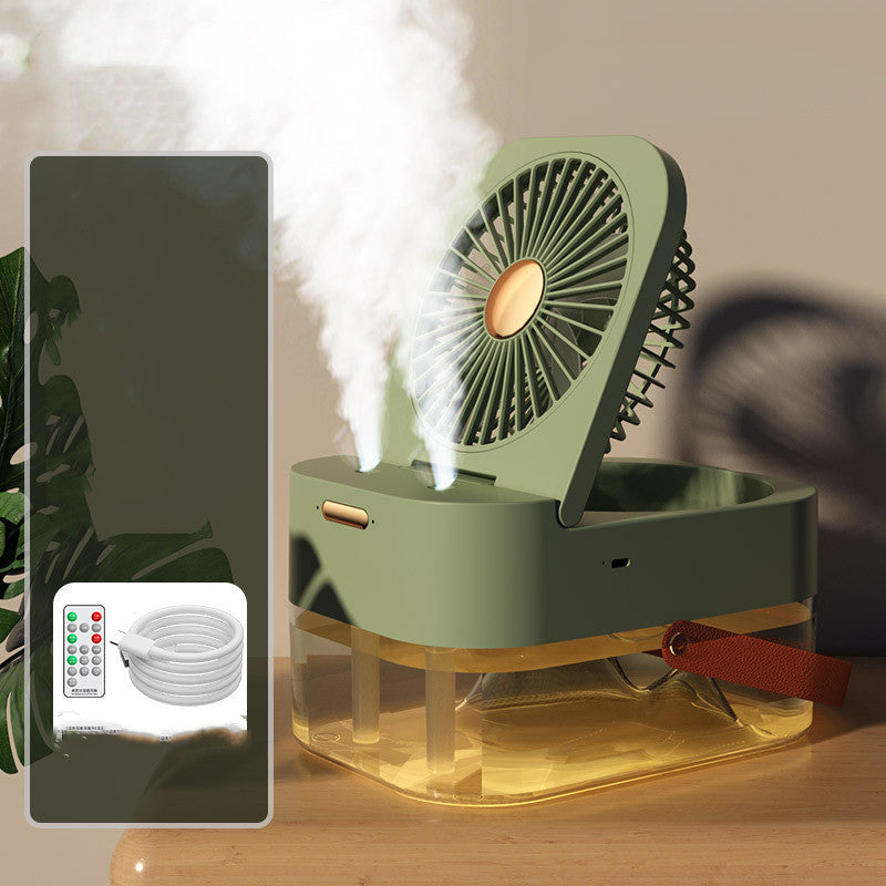 Humidifier Spray Fan Portable Fan Air Cooler Air Humidifier USB Mist Fan Desktop Fan With Night Light For Summer Home Appliance What Else You Got?