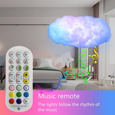 Divine Cloud Lamp - APP-Controlled RGBIC Lighting & Music Sync
