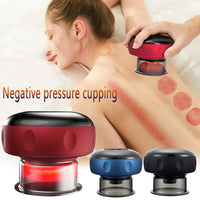 Electric Cupping & Gua Sha Massager – Vacuum Suction Body Massage Tool with Heat