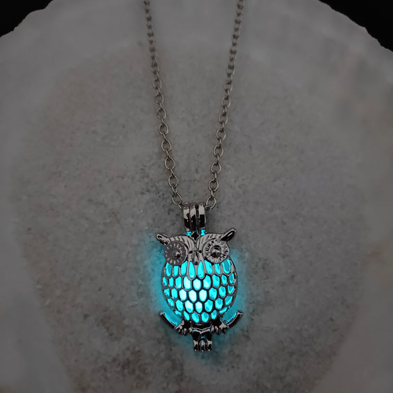Glow‑in‑the‑Dark Owl Necklace What Else You Got?