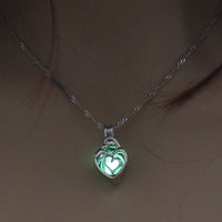 Glow-in-the-Dark Mother & Child DIY Necklace - Hollow-Out Craft Kit for Bonding & Faith