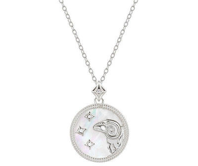 Sterling Silver Zodiac Constellation Necklace - Korean Style Star Jewelry - Elegant Celestial Design