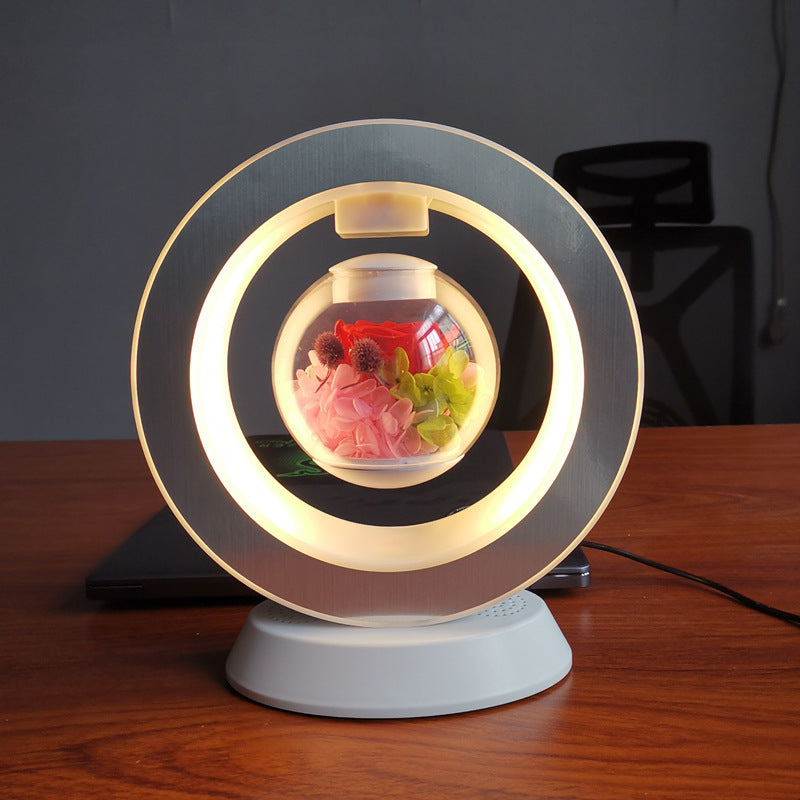 Valentines Day Gift Heart Floating Table LED Night Light Magnetic Levitation Creatives Lamp Desk Lamp Home Decor What Else You Got?