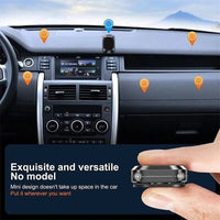 Magnetic Car Phone Mount - 720° Rotating Dashboard Holder, Water-Resistant Stainless Steel