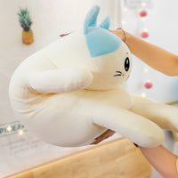 Fluffy Cat Plush Sofa Pillow – Soft Velvet Cuddle Cushion for Cozy Spaces
