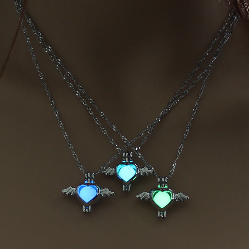 Glow‑in‑the‑Dark Angel Wing Necklace What Else You Got?