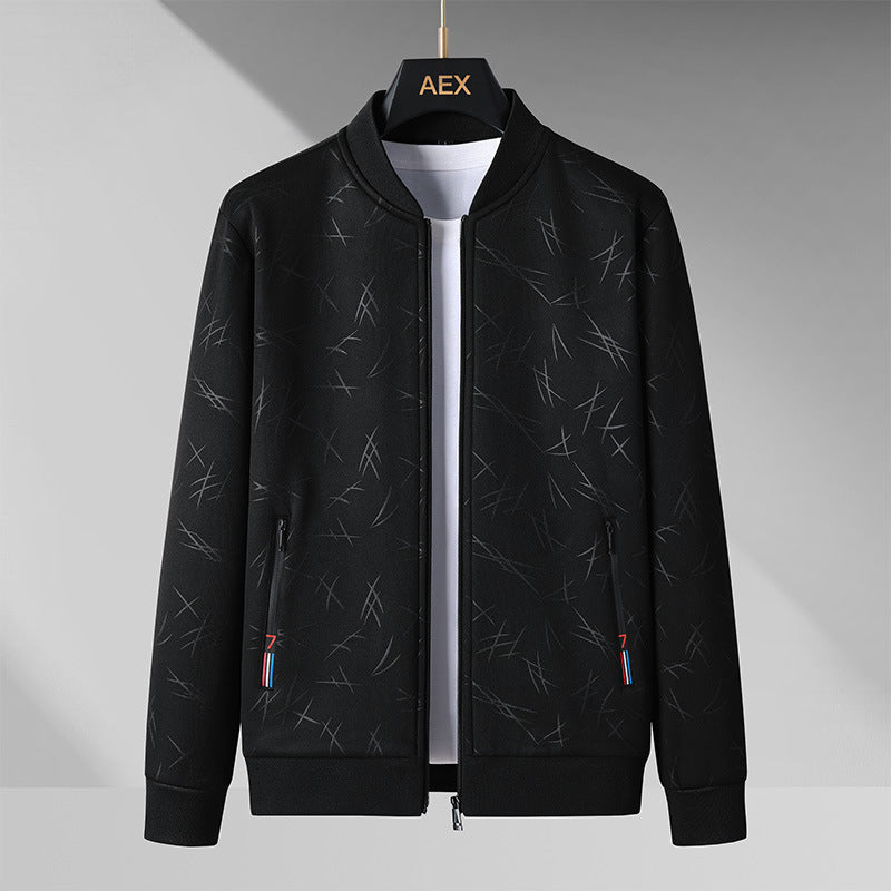 Mens Stand-Up Collar Sportswear Casual Two-Piece Set What Else You Got?