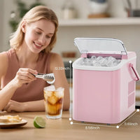 Countertop Compact Quick Ice Maker Machine