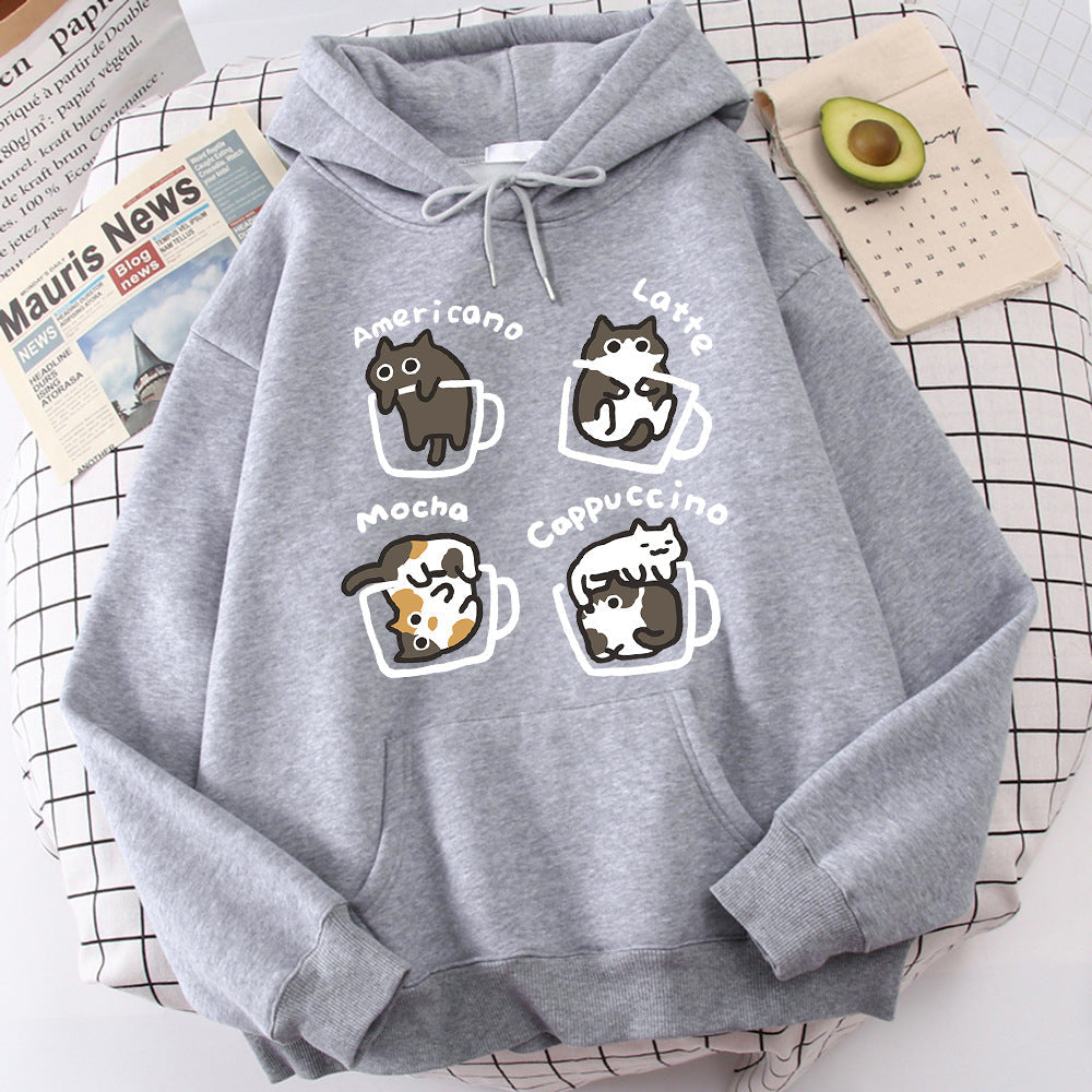 Casual Loose Pullover Hoodie – Multi‑Color Pattern Print Polyester Sweatshirt (XS–3XL) What Else You Got?