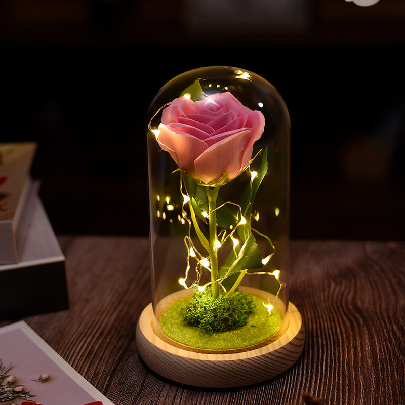 Simulated Rose Birthday Gift Couple Lottery What Else You Got?