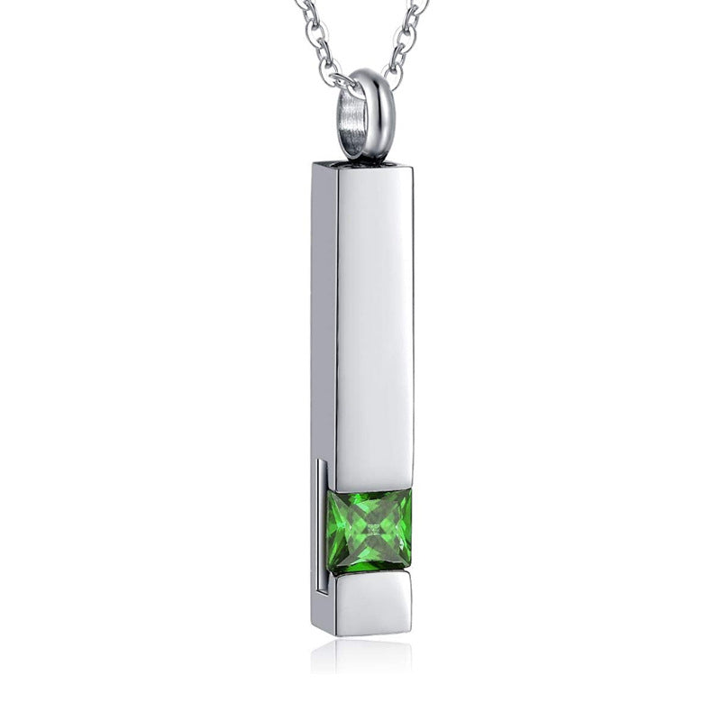 Twelve Birthday Stone Ashes Necklace Can Be Opened With Diamonds Zodiac What Else You Got?