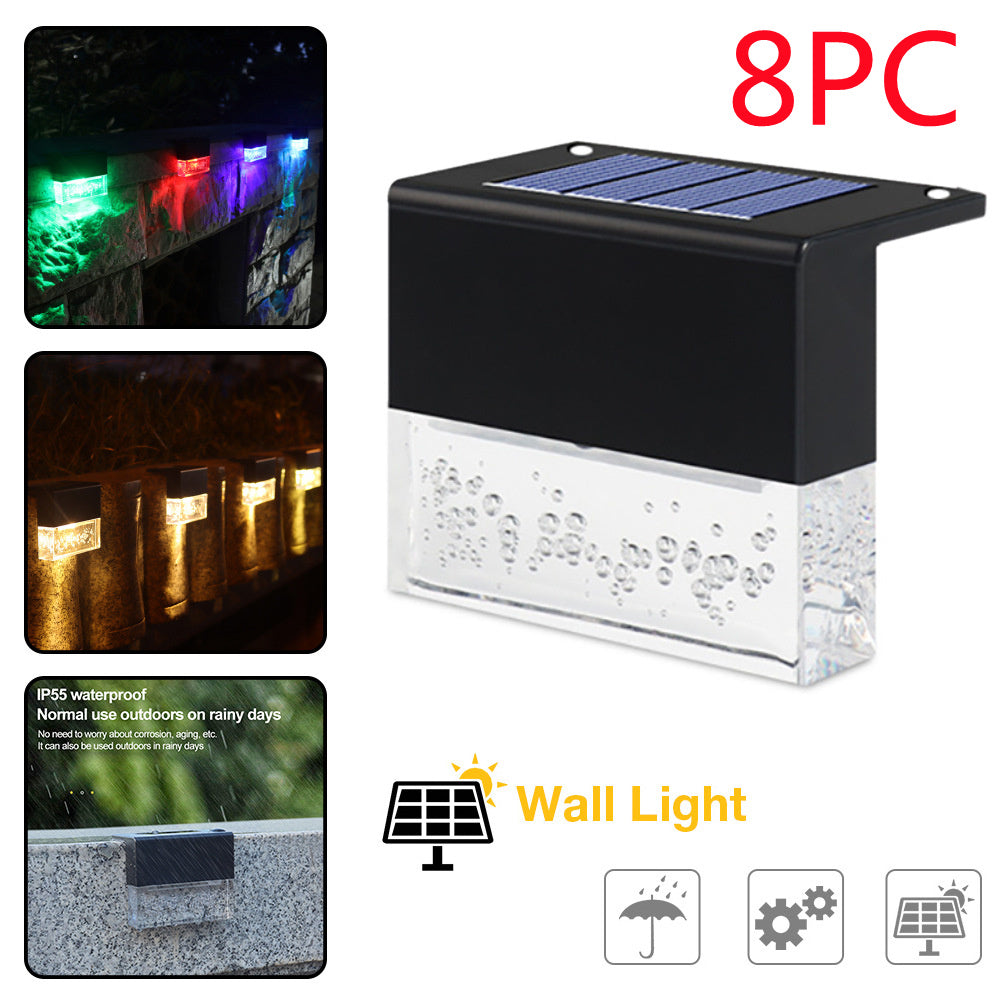 Solar Crystal‑Glow RGB Step & Fence Light What Else You Got?