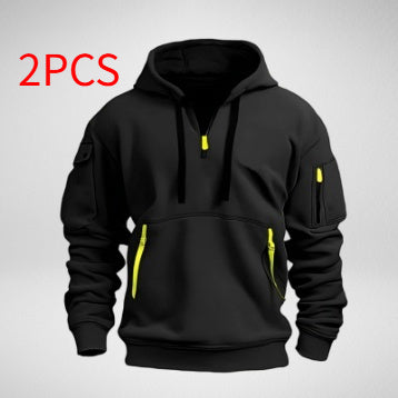 Dropped Shoulder Hooded Sweatshirt Men's Women's Plus Size Loose Pullover Fashion Sweatshirt What Else You Got?