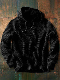 Men’s Loose-Fit Hooded Sweatshirt – Polyester Casual Streetwear Pullover S–4XL