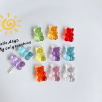 Y2K Gummy Bear Acrylic Beads – DIY Jewelry Making for Bracelets & Necklaces