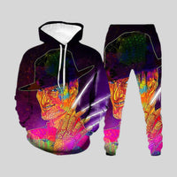 Men’s 3D Digital Print Tracksuit – Hooded Pullover & Trousers S–6XL