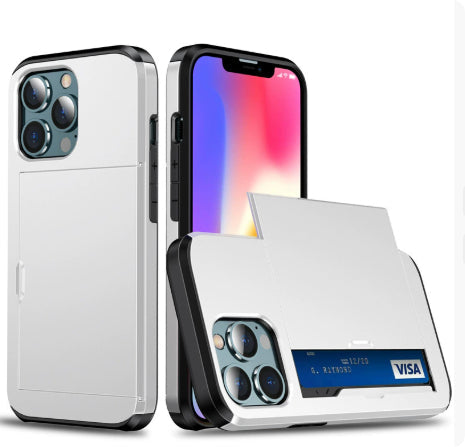 Dual‑Layer Armor Phone Case With Card Holder – Shockproof TPU + PC Defender Cover What Else You Got?