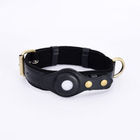 GPS Anti-Lost Pet Collar – Adjustable Leather Tracker Collar for Dogs & Cats