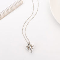 Glow-in-the-Dark Dolphin Necklace – Luminous Ocean Pendant Jewelry