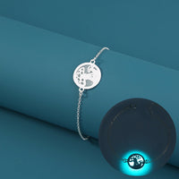 Radiant Mushroom Bracelet – Glow-in-the-Dark Boho Jewelry for Nature Lovers
