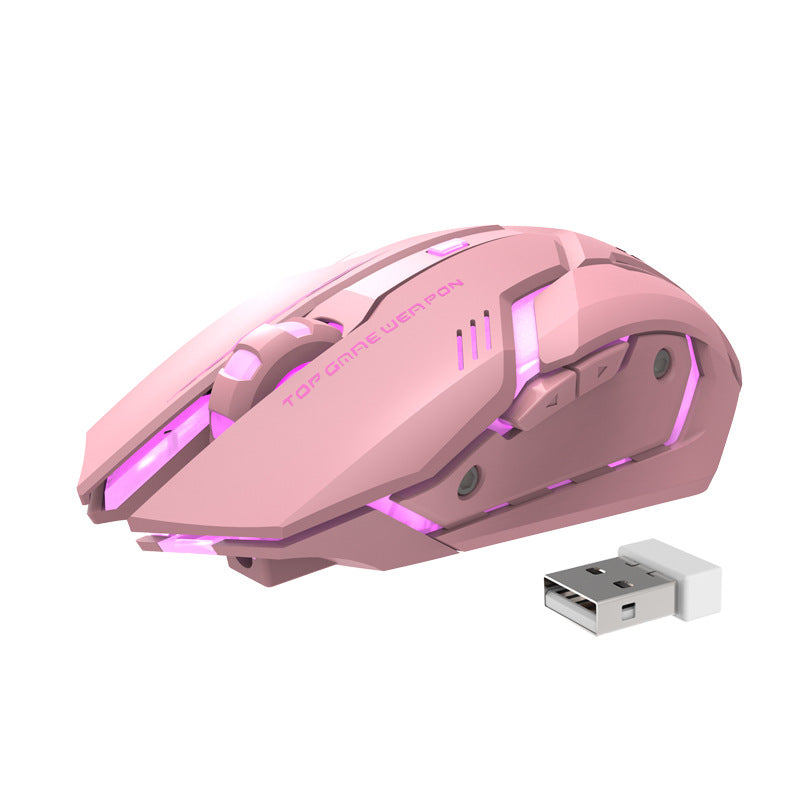 Wireless Charging Silent Gaming Mouse Machinery What Else You Got?
