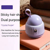 Pet Fur Ball Remover - USB Rechargeable Trimmer for Home Cleaning