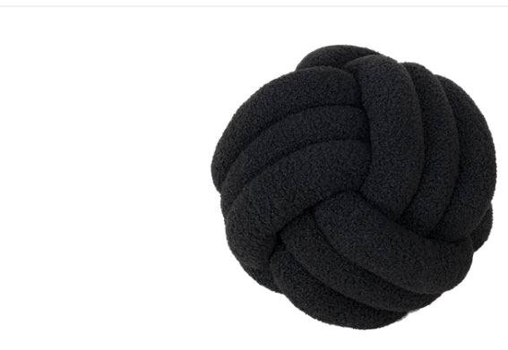 Simple Bedroom Sofa Knotted Ball Pillow What Else You Got?