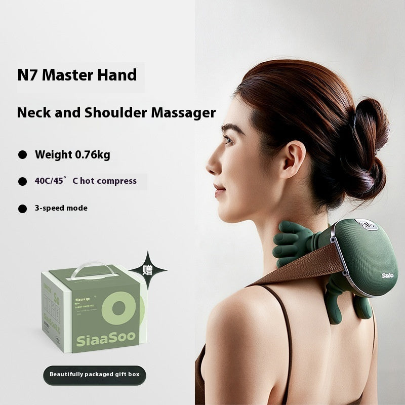 Electric Neck And Shoulder Muscle Massager Wireless Shoulder And Back Kneading Massage Shawl Neck Masajeador Relax Pain Relief What Else You Got?