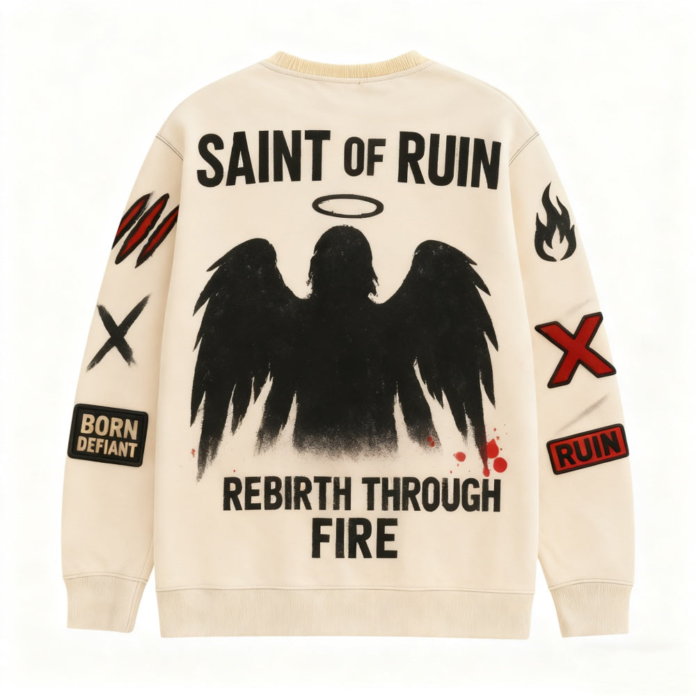 Oversized Streetwear Pullover Sweatshirt – Soft Long‑Sleeve Casual Fit What Else You Got?