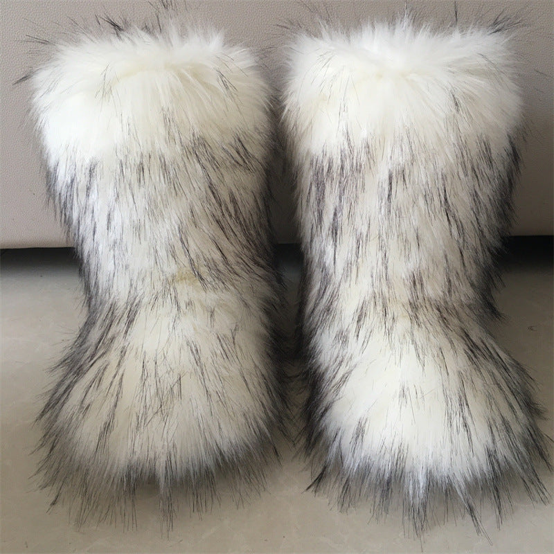 Raccoon Dog Fox Fur Fur Snow Boots What Else You Got?
