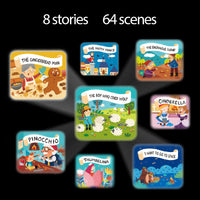 Christian Story Projector Torch – Bible Stories & Galaxy Night Light for Kids