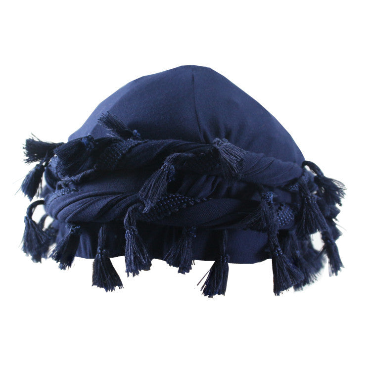 Men’s Satin‑Lined Twist Tail Hat – Sleeve Tassel Design, Protective Soft Interior What Else You Got?