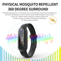 Ultrasonic Mosquito Repellent Wristband – USB Rechargeable Wearable Insect Repellent