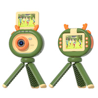 Kids' HD Digital Camera with 180° Flip Screen, Games & Filters - Perfect First Camera