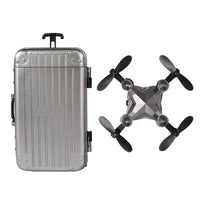 Foldable Mini Drone with Luggage Storage - Kids' Aerial Photography Toy with Gesture Control & HD Camera